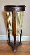 Antique 1880's Victorian Satinwood Sewing Table/Stand