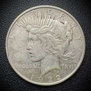 1922-D Peace Silver Dollar $1