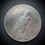 1925-S Peace Silver Dollar $1