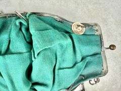 Vintage Flapper Style Made in Czechoslovakia Beaded Hand Bag Purse