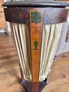Antique 1880's Victorian Satinwood Sewing Table/Stand