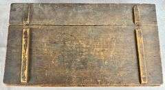 Vintage New Brunswick Zanesville Crackers & Cakes C. Stolzenbach & Son Lidded Wood Crate