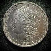 1882 Morgan Silver Dollar $1