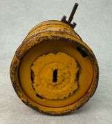 Vintage John Wright Save Your Money and Freeze It North Pole Bank Cast Iron Ice Cream Freezer