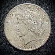 1922-S Peace Silver Dollar $1