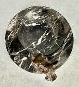 Vintage Black Marble Scottie Dog Bowl/Ashtray