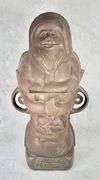 ORIGINAL Vintage Griswold Cast Iron Hello Kiddies Santa Claus 12" Mold 897