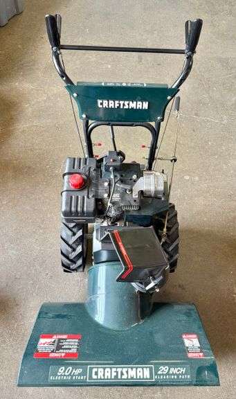 Craftsman 536.887990 9.0HP Electric Start 29" Clearing Path Snow Blower