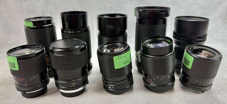 (10) Miscellaneous SLR Camera Lenses