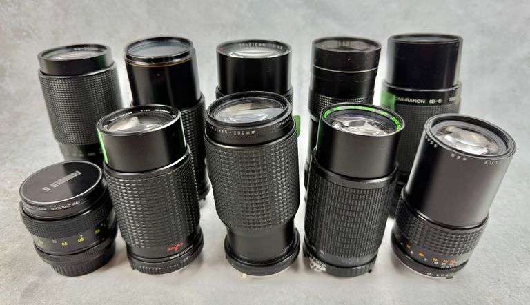 (10) Miscellaneous SLR Camera Lenses