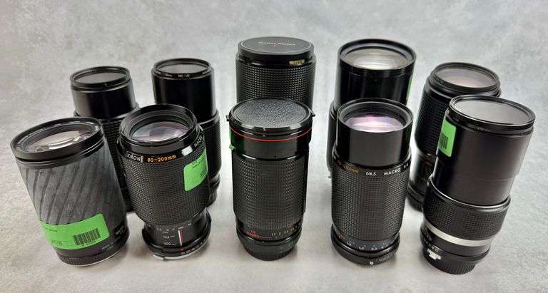 (10) Miscellaneous SLR Camera Lenses