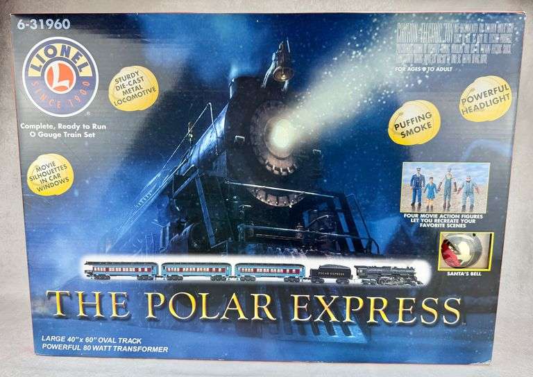Lionel The Polar Express 6-31960 O Gauge Train Set