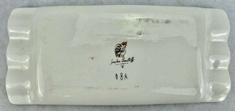 Sascha Brastoff California Pottery Horse Ashtray 08A