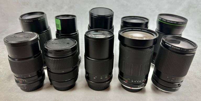 (10) Miscellaneous SLR Camera Lenses