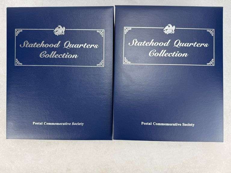 Postal Commemorative Society Statehood Quarters Collection Volumes 1 & 2