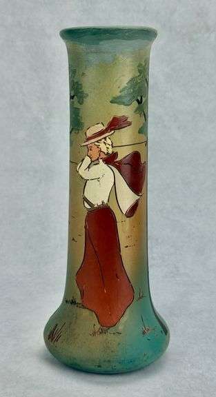 Weller Pottery Dickens Ware Vase