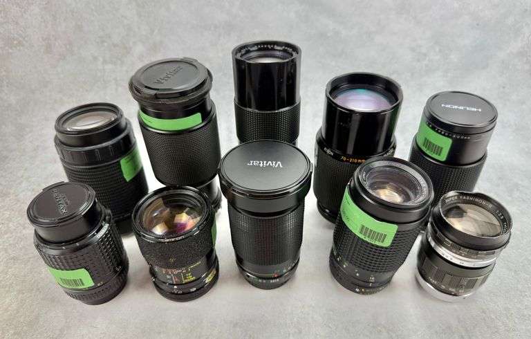 (10) Miscellaneous SLR Camera Lenses