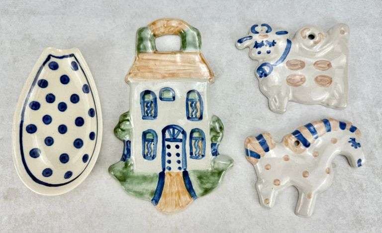 M.A. Hadley Pottery Wallhangings & Spoon Rests