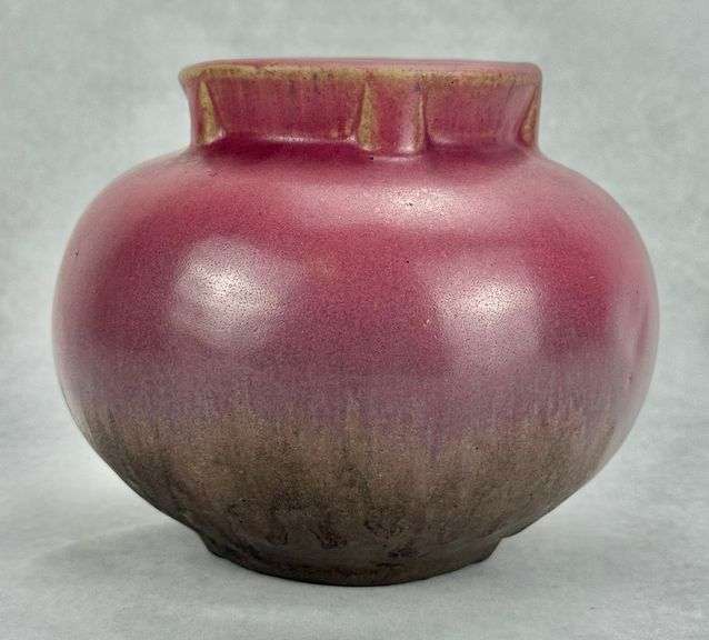 Fulper Pottery Ball Planter Vase