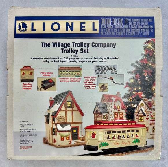 Lionel The Village Trolley Company Trolley Set 6-11809