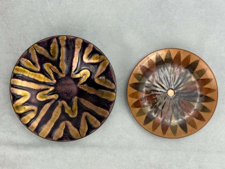 (2) Enamel Dishes