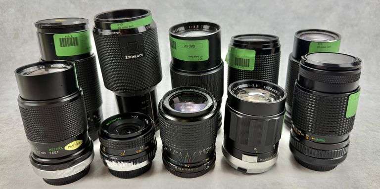 (10) Miscellaneous SLR Camera Lenses
