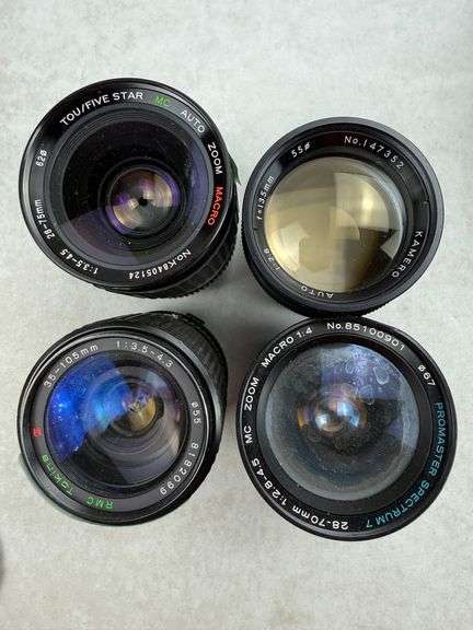 (10) Miscellaneous SLR Camera Lenses