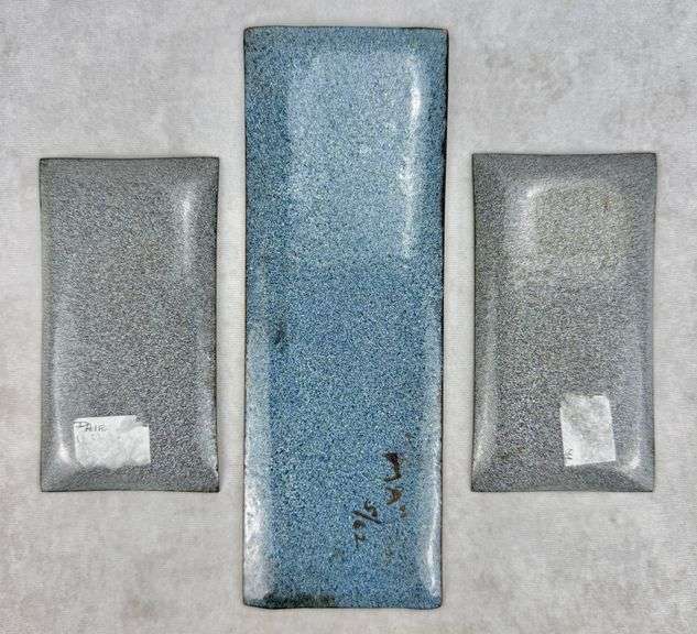 (3) Enamel Dishes