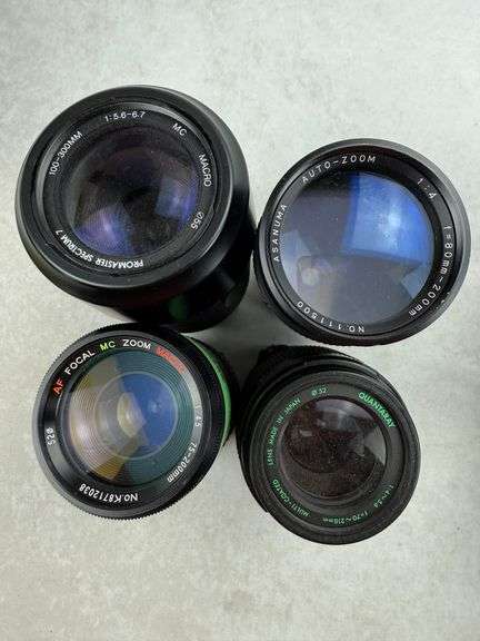 (10) Miscellaneous SLR Camera Lenses