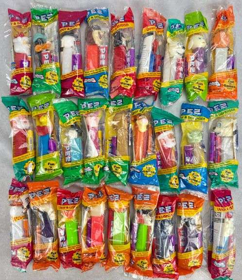 Lot (27) Vintage PEZ Dispensers