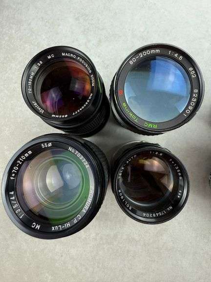 (10) Miscellaneous SLR Camera Lenses