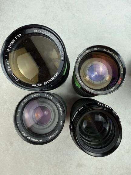 (10) Miscellaneous SLR Camera Lenses