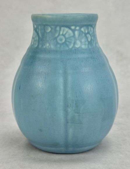 Blue Rookwood Pottery XXXVII 6094 Vase