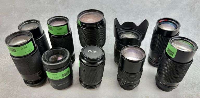 (10) Miscellaneous SLR Camera Lenses