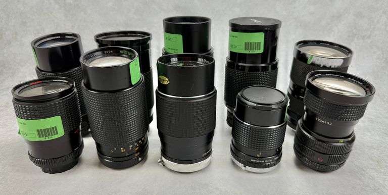 (10) Miscellaneous SLR Camera Lenses