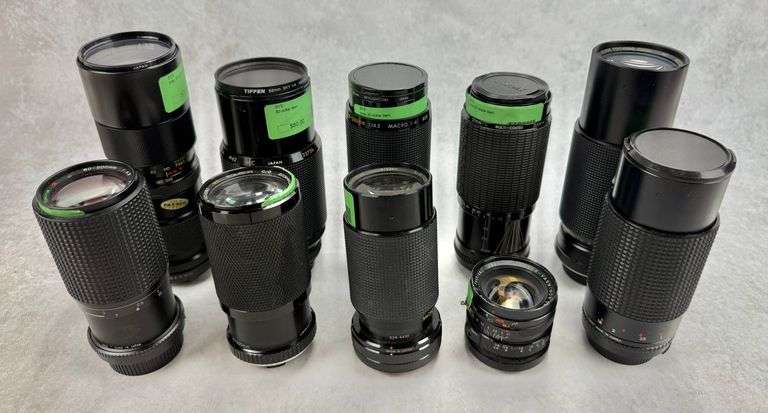 (10) Miscellaneous SLR Camera Lenses
