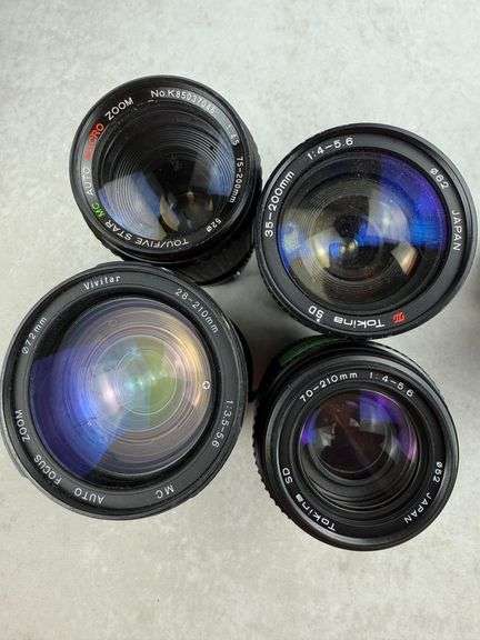 (10) Miscellaneous SLR Camera Lenses