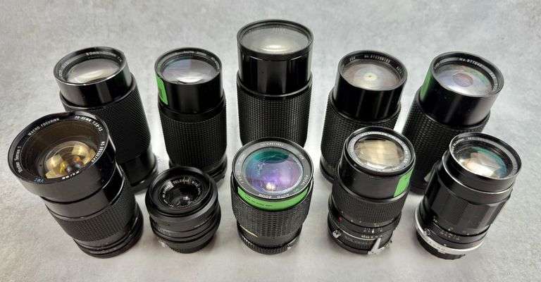 (10) Miscellaneous SLR Camera Lenses