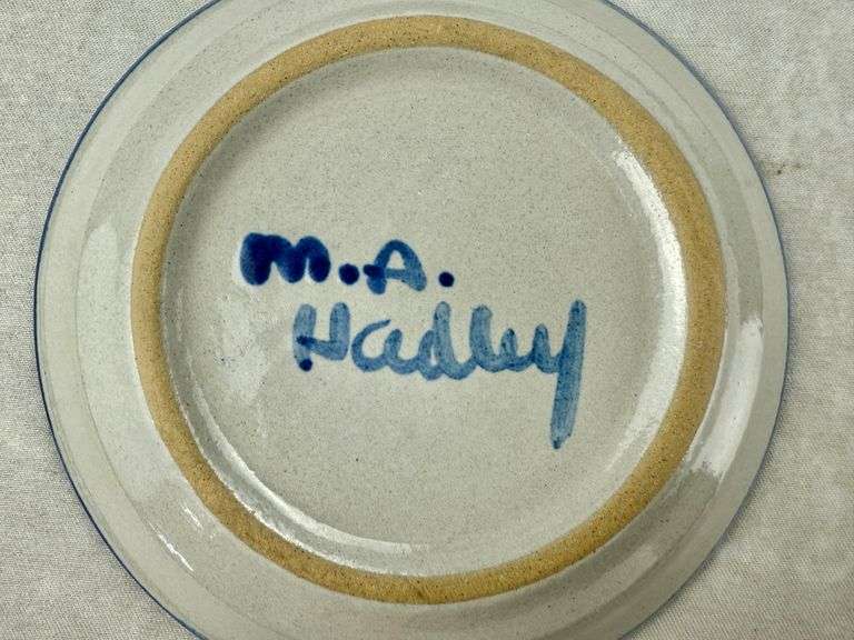 M.A. Hadley (21) Pottery Small Dishes