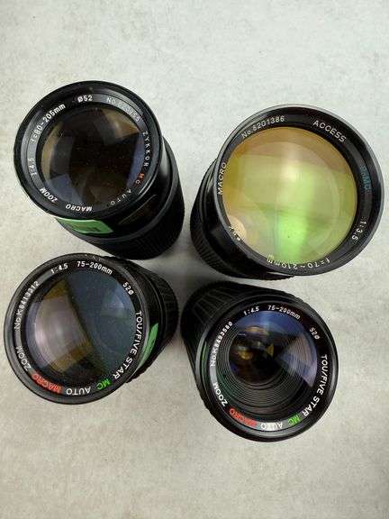 (10) Miscellaneous SLR Camera Lenses
