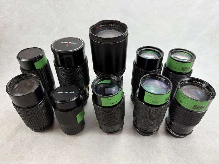 (10) Miscellaneous SLR Camera Lenses
