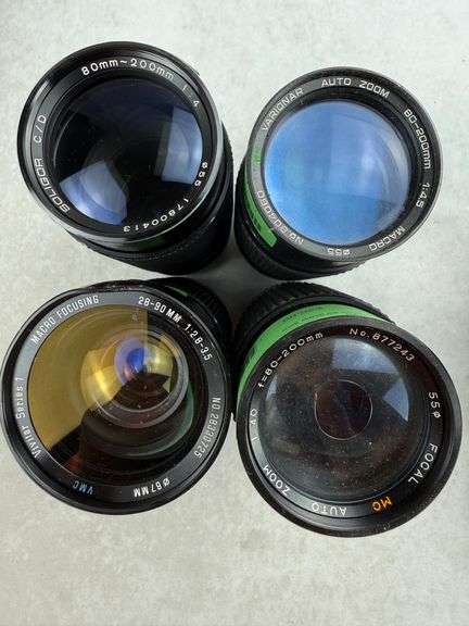 (10) Miscellaneous SLR Camera Lenses