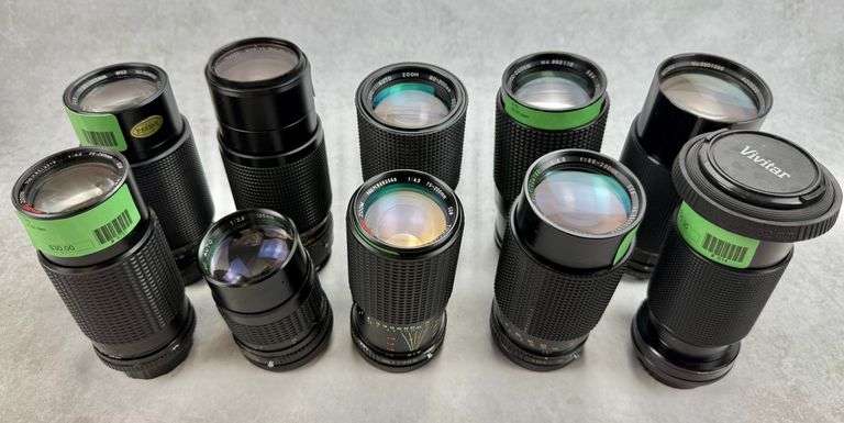(10) Miscellaneous SLR Camera Lenses