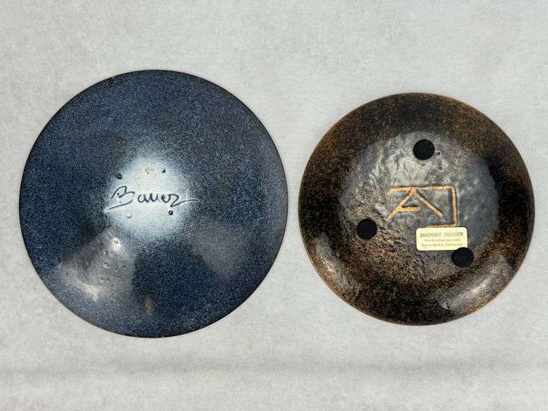 (2) Enamel Dishes