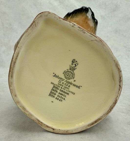 Vintage Royal Doulton Toby Mug Johnny Appleseed D6372 Large