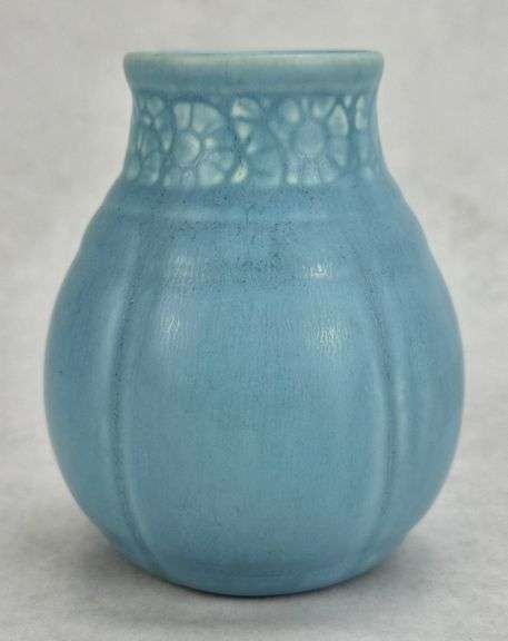 Blue Rookwood Pottery XXXVII 6094 Vase