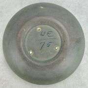 Green & Purple Pottery Bowl