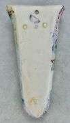 Large Weller Pottery Silvertone Wall Pocket