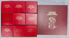 The Hummel Gold Christmas Ornament Collection Set of 36 w/ Original Box