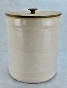 4 Gallon USA Crock with Wood Lid